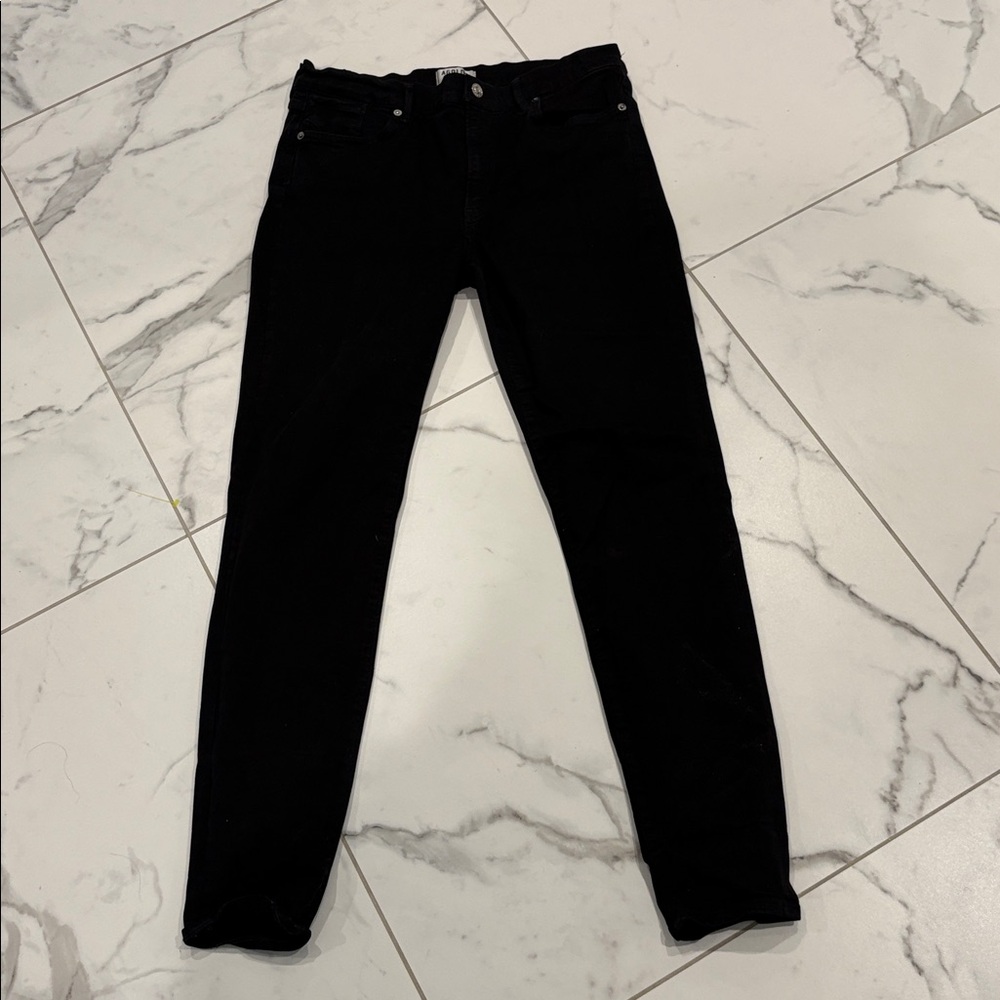 Agolde Filter Free Black Skinny Jeans sz 30. L: 38.5". Rise: 10"